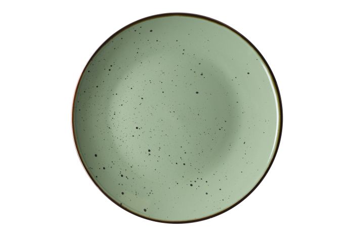 Тарілка десертна Ardesto Bagheria Pastel green, 19см, кераміка, зелений