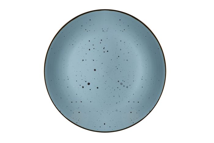 Тарілка десертна Ardesto Bagheria Misty blue, 19см , кераміка, синій