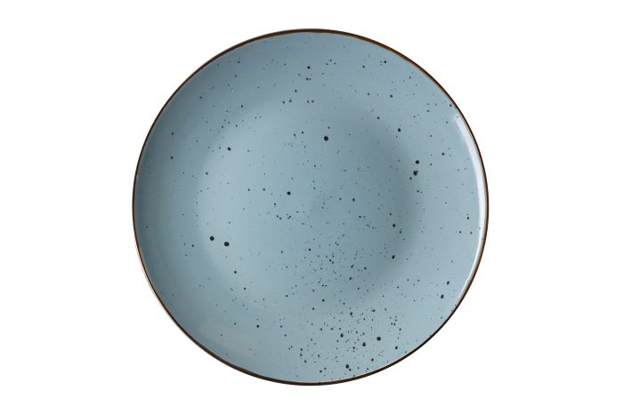 Тарілка обідня Ardesto Bagheria Misty blue, 26см, кераміка, синій