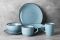 Тарелка обеденная Ardesto Bagheria Misty blue, 26см, керамика, синий