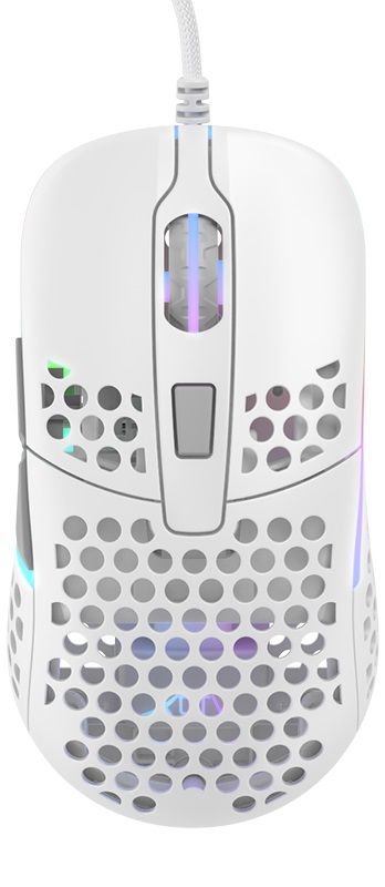 Мышь Xtrfy M42, USB-A, RGB,  Білий