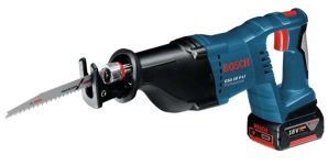 Пила шабельна акумуляторна Bosch Professional GKS 18 V-LI 18В 1х4А·год пропил 250мм хід 24мм 4.8кг