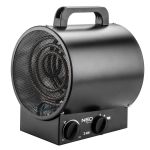 Тепловая пушка электрическая Neo Tools, 2кВт, 50м кв, 253м куб/ч, нагрев. элемент - нерж. сталь, чёрный
