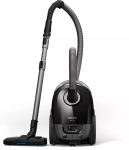 Пылесос Philips мешковой 3000 series, 900Вт, 3л, НЕРА, черный