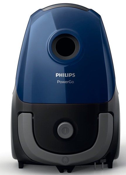 Пилосос Philips мішковий PowerGO, 750Вт, 3л, НЕРА, синій