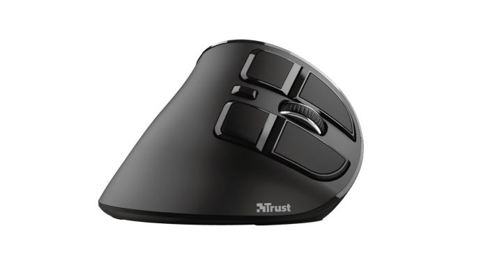 Мышь Trust Voxx Rechargeable Ergonomic, WL, Черный
