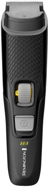 Триммер Remington Style Series для бороды и усов, АААх2, роторный мотор, чехол, сталь, черный