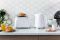 Тостер Russell Hobbs Honeycomb 850Вт, широкие слоты, пластик, белый