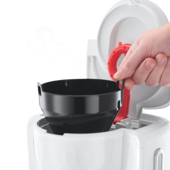 Кавоварка Russell Hobbs крапельна Honeycomb 1.25л, мелена, білий