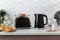 Тостер Russell Hobbs Honeycomb 850Вт, широкі слоти, пластик, чорний