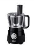 Кухонная машина Russell Hobbs Matte Black 600Вт, чаша-пластик, корпус-пластик, насадок-9, черный