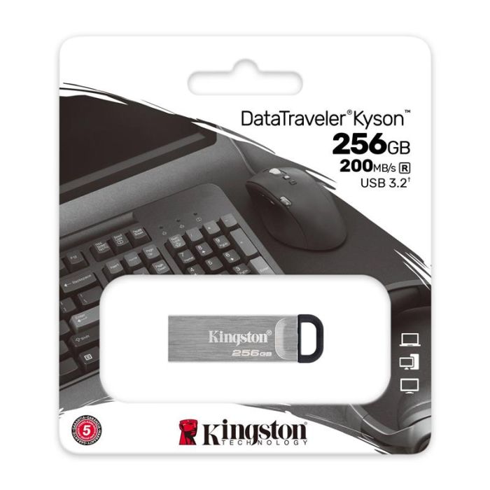 Накопитель Kingston  256GB USB 3.2 Type-A Gen1 DT Kyson