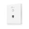 Точка доступу TP-LINK EAP230 WALL AC1200, 1xGE, 1xGE out, PoE