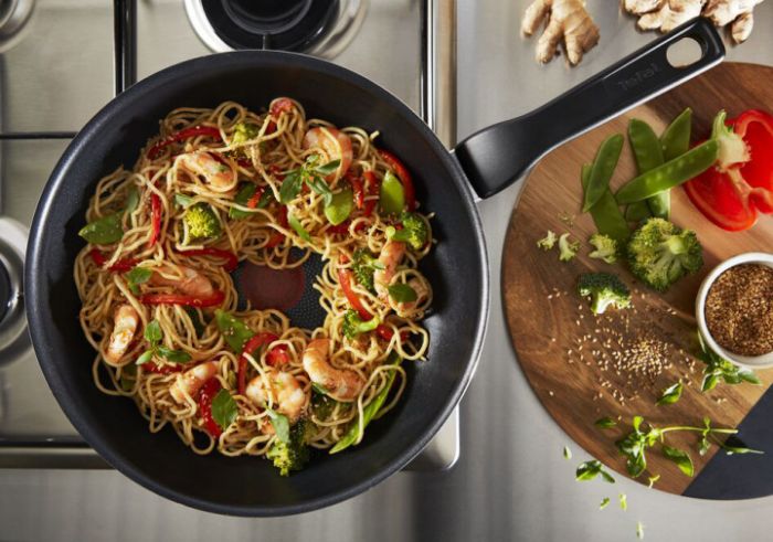 Сковорода Tefal XL Intense 26см, алюминий, черный