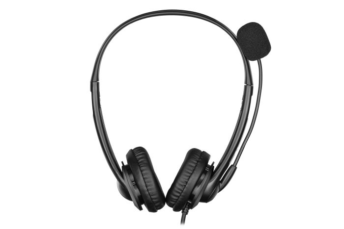 Гарнітура ПК стерео On-ear 2E CH11 USB, omni-mic, 2м, чорний