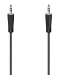 Кабель jack 3.5 > jack 3.5 (M/M) Hama 3м, чорний