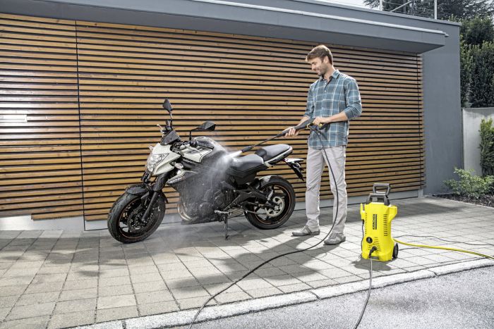 Минимойка высокого давления Karcher K2 Power Control, 1400Вт, 110бар, 360л/час, шланг 5м, 4.34кг