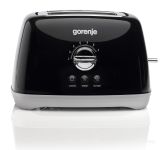 Тостер  Gorenje, 900Вт, пластик-метал, чорний