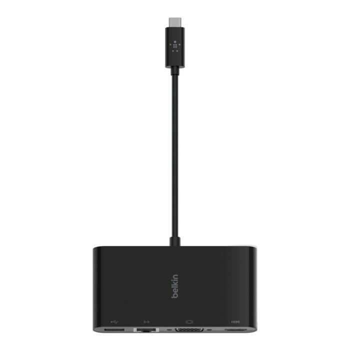 Хаб Belkin USB-C > Ethernet/HDMI/VGA/USB-A