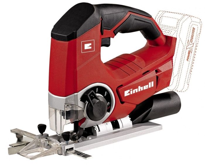 Лобзик Einhell TC-JS 18LI-Solo акумуляторний PXC 18В 2700об/хв хід 20мм 1.63кг без АКБ та ЗП