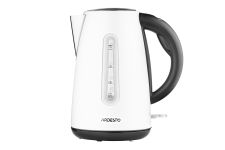 Электрочайник Ardesto 1.7л, Strix, металл, белый