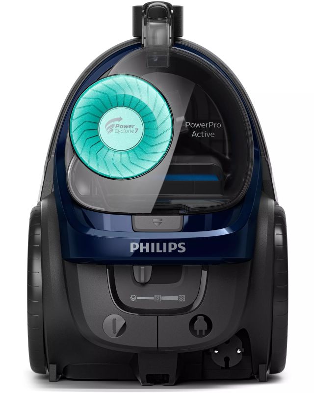 Пилосос Philips контейнерний 5000 series, 900Вт, конт пил -1,5л, НЕРА, турбощітка, синій