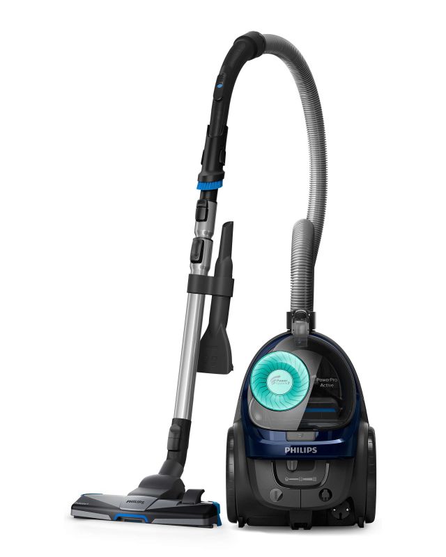 Пилосос Philips контейнерний 5000 series, 900Вт, конт пил -1,5л, НЕРА, турбощітка, синій