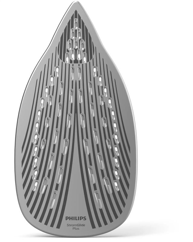 Праска Philips 5000 Series, 2400Вт, 320мл, паровий удар -180гр, постійна пара - 45гр, керам. підошва, голубий