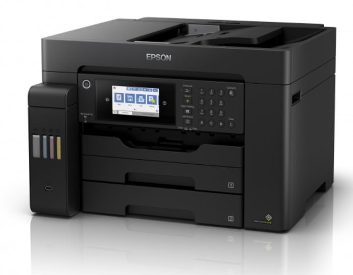 МФУ ink color A3 Epson EcoTank L15150 32_22 ppm Fax DADF Duplex USB Ethernet Wi-Fi 4 inks Pigment