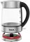 Електрочайник Tefal Glass Kettle 1.7л, скло, з підсвіткою, сріблясто-чорний