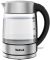Електрочайник Tefal Glass Kettle 1.7л, скло, з підсвіткою, сріблясто-чорний