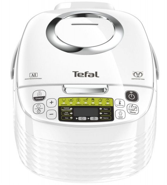 Мультиварка Tefal Spherical, 750Вт, чаша-5л, электронное управл., пластик, черный