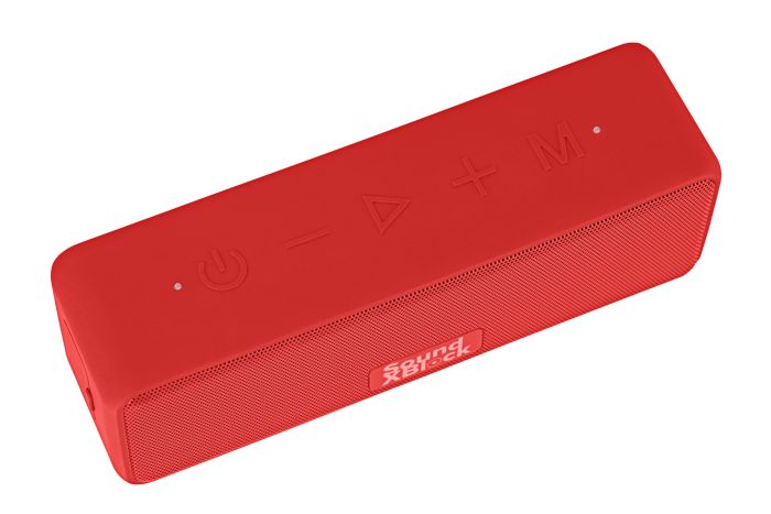 Акустическая система 2E SoundXBlock TWS, MP3, Wireless, Waterproof Red