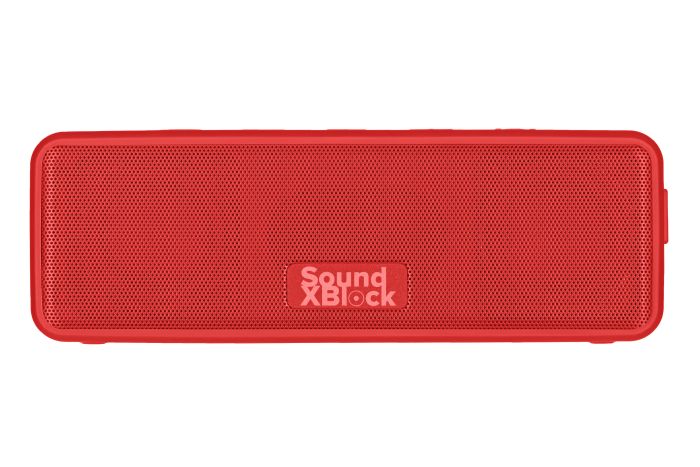 Акустическая система 2E SoundXBlock TWS, MP3, Wireless, Waterproof Red