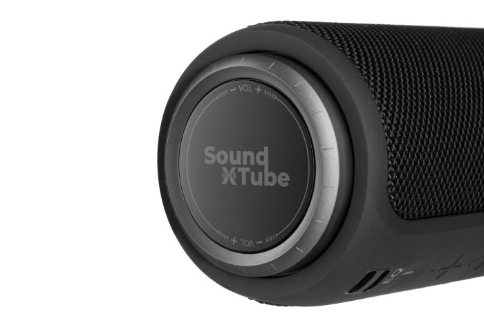 Акустична система 2E SoundXTube TWS, MP3, Wireless, Waterproof Black