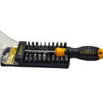 Викрутка Stanley Multibit набір 35шт, бітотримач 1/4", 34 біт, SL,PH,Torx,H, кейс