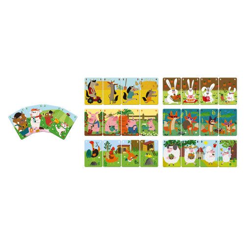 Настольная игра Janod Happy Families Ферма