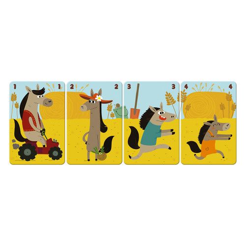 Настольная игра Janod Happy Families Ферма