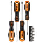 Викрутки Neo Tools набір 14шт, 10 біт, SL,PH,Torx, сталь CrV