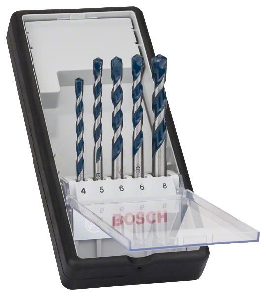 Набір свердел Bosch Professional Robust Line Cyl-5, 5шт