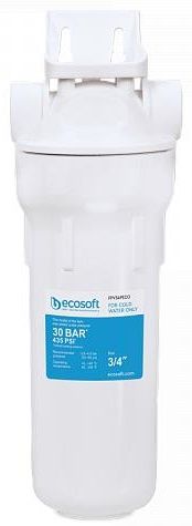 Фільтр магістральний Ecosoft 10", підключення 3/4, з поліпропіленовим картриджем