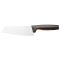 Кухонный нож кухонный Santoku Fiskars Functional Form, 16см, нержавеющая сталь, пластик, черный