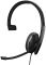 Гарнитура компьютерная моно On-Ear EPOS ADAPT 135T USB II, 3.5мм/USB, однонаправленный, сертификат Microsoft Teams, 1.8м, Черный