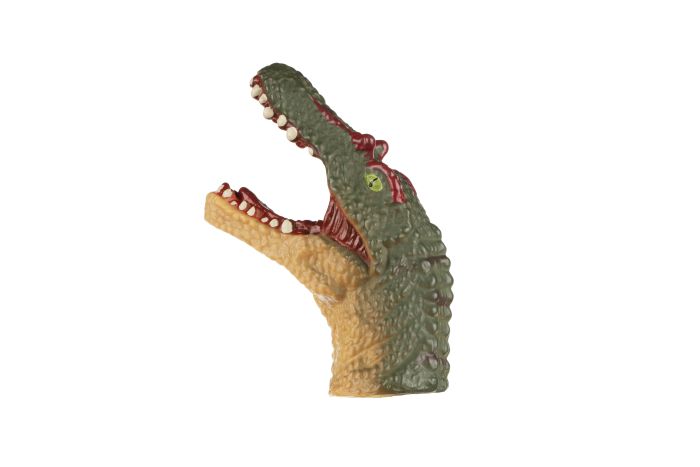 Игровой набор Same Toy Пальчиковый театр Спинозавр и Тиранозавр, 2ед.