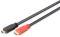Кабель DIGITUS HDMI Full HD, w/Amplifier, type A M/M, 10м, чорний