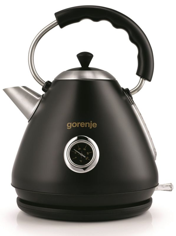 Електрочайник Gorenje 1.7л, пластик, чорний