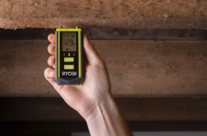 Влагомер Ryobi RBPINMM1 древесина/штукатурка/бетон ±2% 0.1кг
