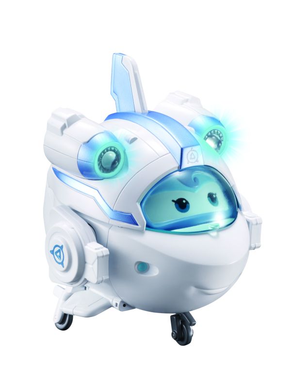 Игровая фигурка-трансформер Super Wings Deluxe Transforming-Supercharged Астра (Astra), свет, звук