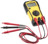 Мультиметр цифровий Stanley FatMax, 0-600В, широкий РК-дисплей