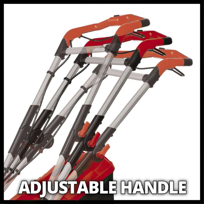 Газонокосарка акумуляторна Einhell PXC GE-CM 36/34-1 Li 36В(18+18) 33см 30л 20-65мм 11.9кг без АКБ та ЗП